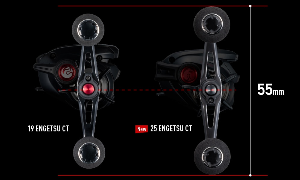 ハンドルが4mm（合計8mm）長くなった